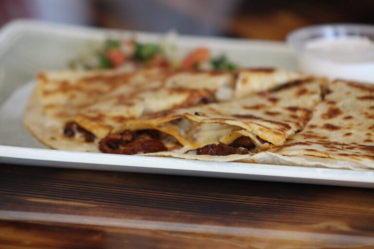 Quesadillas Lengua Large Las Brazas Taqueria